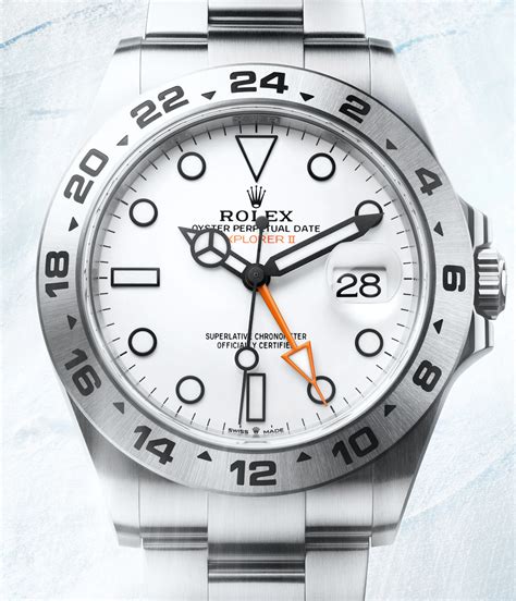 rolex explorer ii watch.